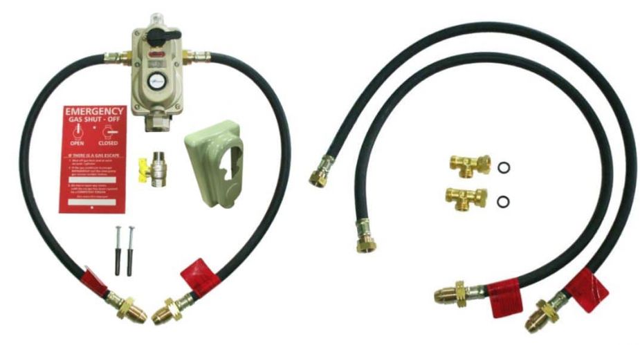 4 Cylinder Auto Changeover Kit with OPSO