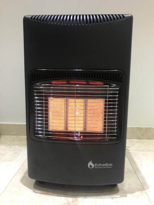 Black Lifestyle Seasons Warmth Portable Gas Heater | LPG Heaters