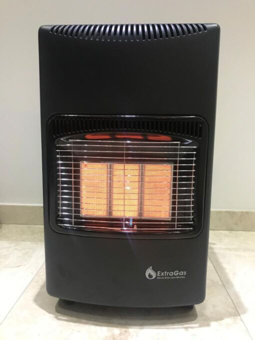 Portable Gas Heater  Black  With Cylinder