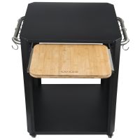 Cozze Outdoor Table For Pizza Oven - Black