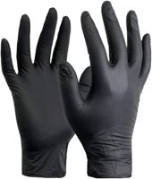 Box of Black Nitrile Gloves