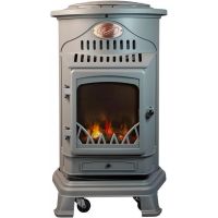 Provence 3.4kW Gas Heater - Mist Grey